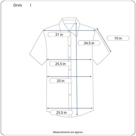 Orvis Mens Shirt Red Blue Check Short Sleeve Button Down Cotton Poplin Size L - Picture 3 of 14